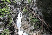 Wanderung durch die Stanser Wolfsklamm (gFoto: Marikka-Laila Maisel)